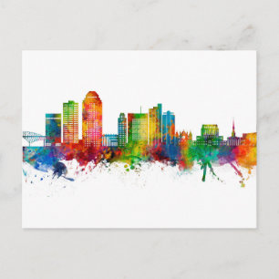 Carte Postale Horizon de Shreveport en Louisiane