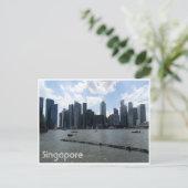 Carte Postale horizon de Singapour (Debout devant)