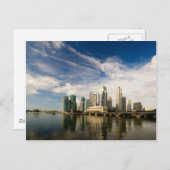Carte Postale Horizon de Singapour (Devant / Derrière)