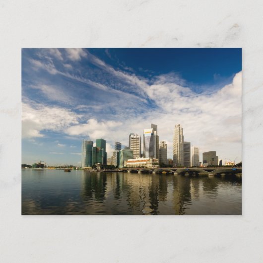 Carte Postale Horizon de Singapour (Devant)