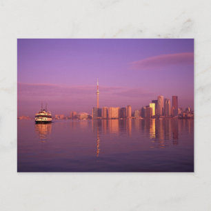 Carte Postale Horizon de Toronto, Ontario, Canada