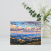 Carte Postale Horizons bleus infinis (Debout devant)