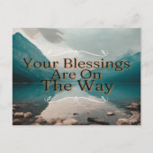 Carte Postale Horizons d'espoir Bénédictions d'en haut (Devant)