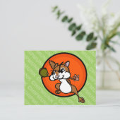 CARTE POSTALE HORIZONTALE CUT CHIPMUNK (Debout devant)