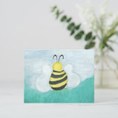 Carte postale horizontale des abeilles (Debout devant)