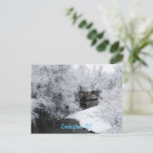 Carte postale horizontale Dreamy Snow (Debout devant)