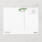 Carte postale horizontale Gamochonia (Dos)