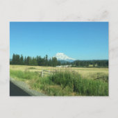 Carte postale horizontale Mount Rainier (Devant)