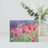 Carte postale horizontale Tulips (Debout devant)