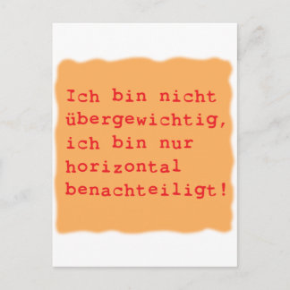 Carte Postale horizontalement