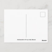 Carte Postale Horizontalis VIII (Dos)
