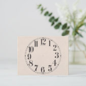 CARTE POSTALE HORLOGE (Debout devant)