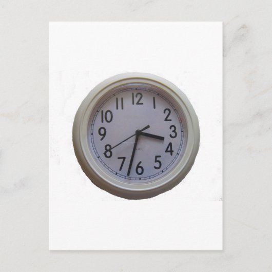 Carte Postale Horloge (Devant)