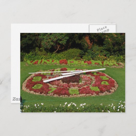 Carte Postale Horloge (Devant / Derrière)