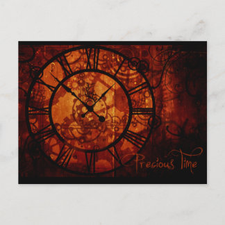 Carte Postale Horloge à vapeur