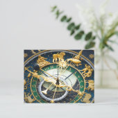 Carte Postale Horloge astronomique (Debout devant)