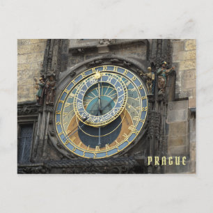 Carte Postale Horloge astronomique de Prague