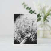 Carte Postale Horloge Dandelion (Debout devant)