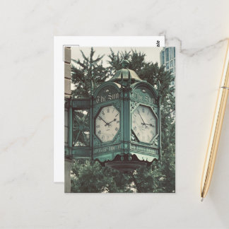 Carte Postale Horloge de New York | Souvenir urbain