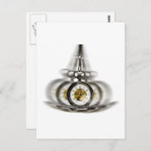 Carte Postale Horloge de rotation de l'hypnose (Devant / Derrière)