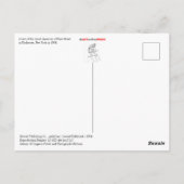 Carte Postale Horloge de rue de l'État (Dos)