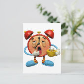 Carte Postale Horloge dormante (Debout devant)