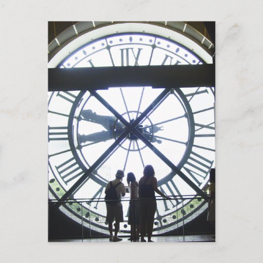 Carte Postale Horloge du Musée d'Orsay (Devant)