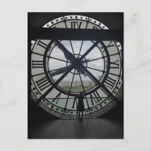 Carte Postale Horloge Du Musée D'Orsay À Paris (Devant)