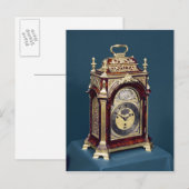 Carte Postale Horloge du tableau, c.1750 (Devant / Derrière)