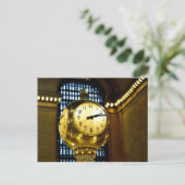Carte Postale Horloge Grand Central (Debout devant)