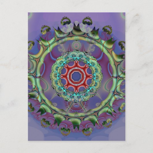 Carte Postale horloge mutant (Devant)