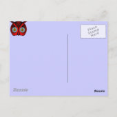 Carte postale Horloge temps (Dos)