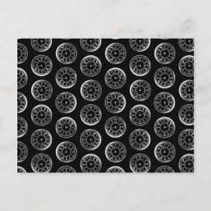 Carte Postale Horloges anciennes Imprimer Motif Vintage Horloge 