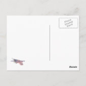 Carte Postale Hornet FA-18D (Dos)