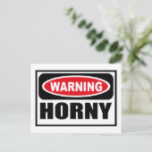 Carte postale HORNY (Debout devant)