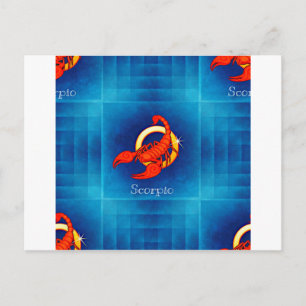 Carte Postale horoscope de scorpio