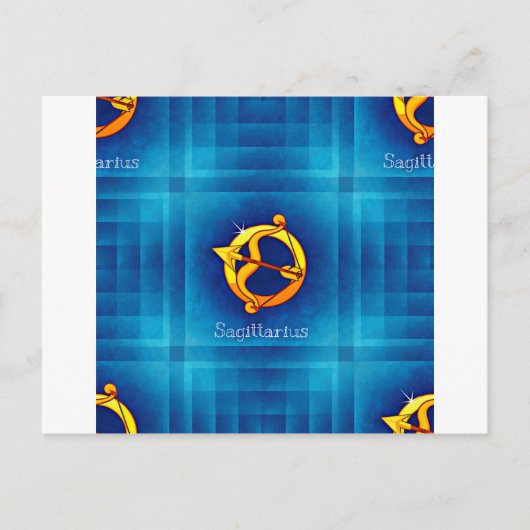 Carte Postale horoscope sagittaire (Devant)