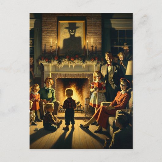 Carte Postale Horreur de Noël (Devant)