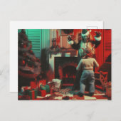 Carte Postale Horreur de Noël Rétro (Devant / Derrière)