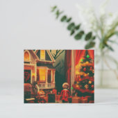 Carte Postale Horreur de Noël Rétro (Debout devant)