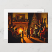 Carte Postale Horreur de Noël rétro Déplaisante (Devant / Derrière)