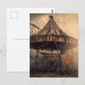 Carte Postale horreur du cirque apocalyptique (Devant / Derrière)