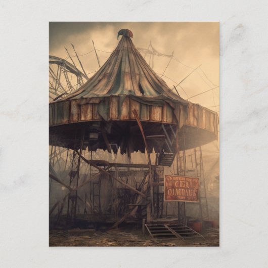 Carte Postale horreur du cirque apocalyptique (Devant)