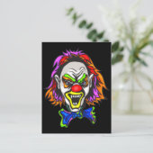 Carte Postale Horrid Evil Clown (Debout devant)
