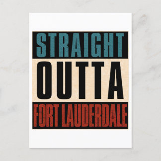 Carte Postale Hors de Fort Lauderdale Floride FL