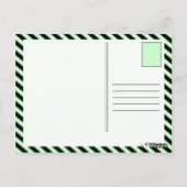 Carte Postale hors limites. (Dos)