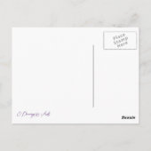 Carte Postale Horse portrait drawing equestrian art (Dos)