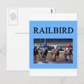 CARTE POSTALE HORSE RAC (Devant / Derrière)