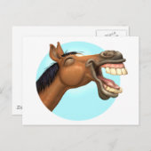 Carte Postale Horselaugh (Devant / Derrière)