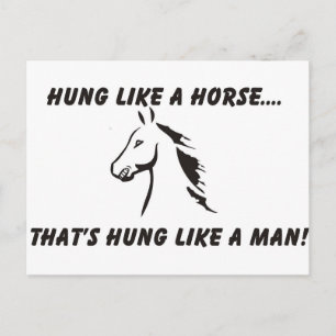 Carte Postale Horseman